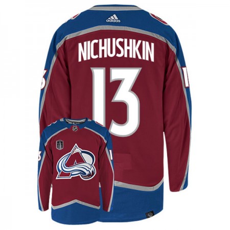 Colorado Avalanche tröja Valeri Nichushkin 13 Adidas Stanley Cup 2022 Authentic - NHL Tröjor Herr Colorado Avalanche tröja Valeri Nichushkin 13 Adidas Stanley Cup 2022 Authentic - NHL Tröjor Herr